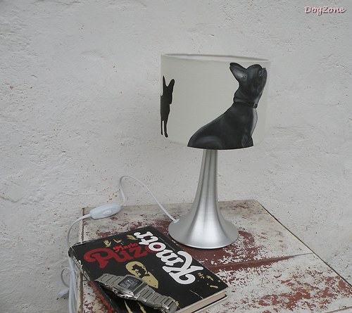 Frenchie ...stolní lampa — foto 6