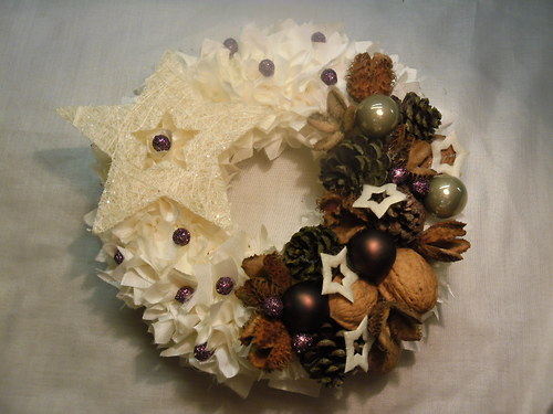Adventní věneček na dveře — foto 2