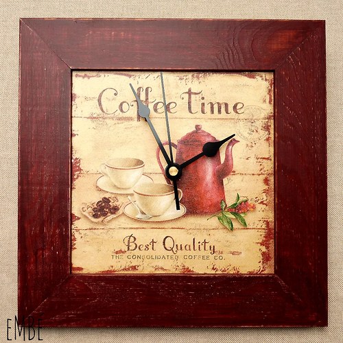 Hodiny - Coffee time — foto 3