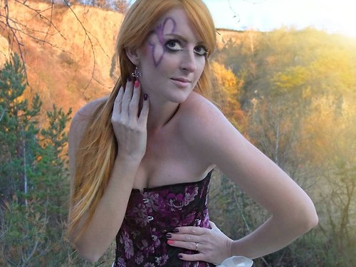 Fairy forest: Orchidea - náušnice 925/1000 — foto 2