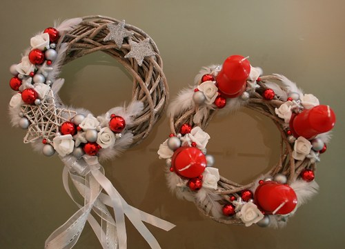 Adventní věneček - na přání - bez svíček — foto 2