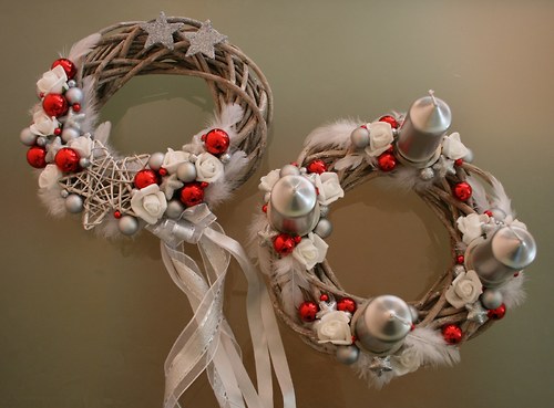Adventní věneček - na přání - bez svíček — foto 6