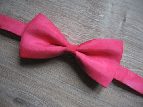 Pánský motýlek - Magenta — foto 2