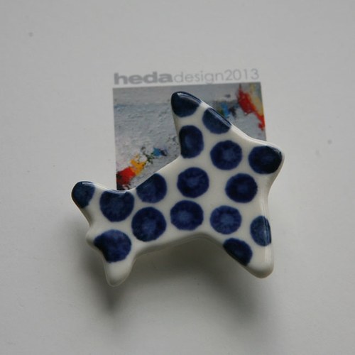 Nad oblaky... Letadlo (porcelánová brož) — foto 3