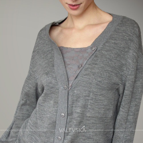 Krajkový cardigan. — foto 2