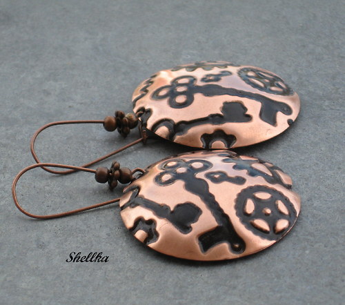 Náušnice ,,KEYS,, — foto 2