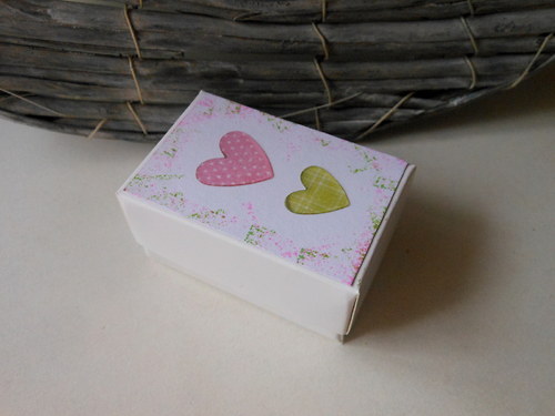 SRDÍČKOVÁ - mini dárková krabička — foto 3