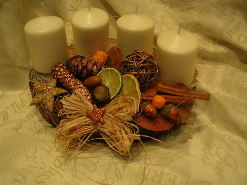 Adventní svícen přírodní — foto 2