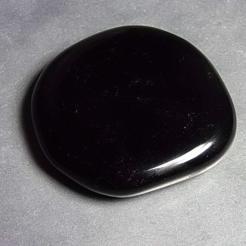 Obsidián stříbrný - placička 490 — foto 2
