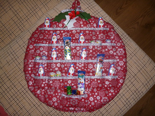 Adventní baňka-kapsář/kalendář :-) — foto 3