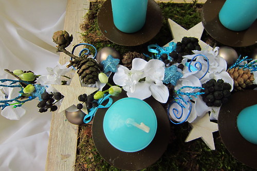 Tyrkys adventní svícen — foto 3