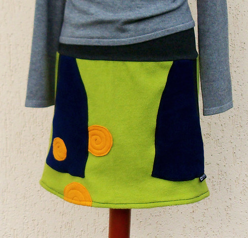 Sukně fleece - Green Apple — foto 2