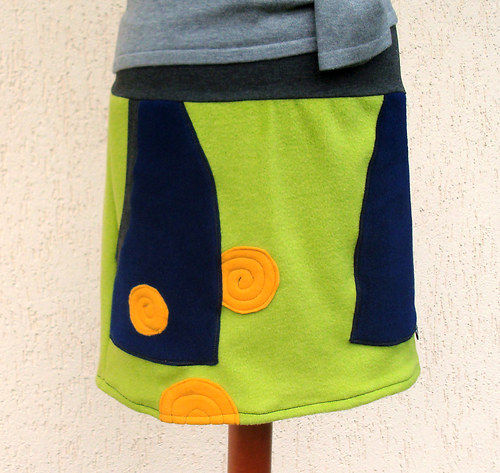 Sukně fleece - Green Apple — foto 4