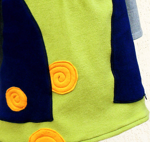 Sukně fleece - Green Apple — foto 5