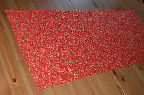 Červenozlatý běhoun (95x40 cm) — foto 2