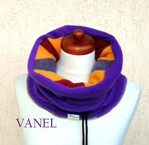 Fleece nákrčník 2v1 — foto 4