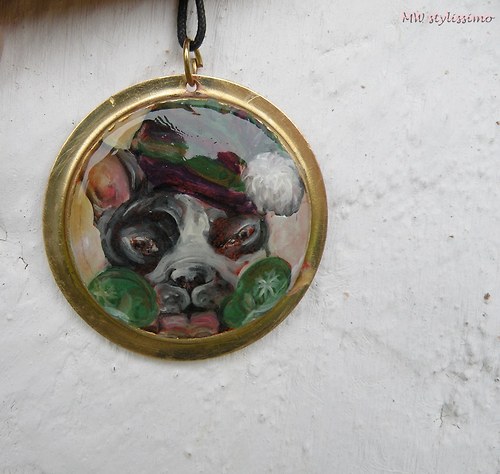 Frenchie s čepicou .. na krku — foto 4
