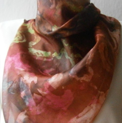 Do barev podzimu. 74 x 74 cm. — foto 2