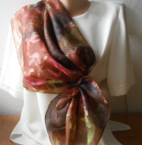 Do barev podzimu. 74 x 74 cm. — foto 4