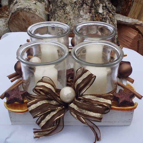 Adventní věnec netradiční — foto 2