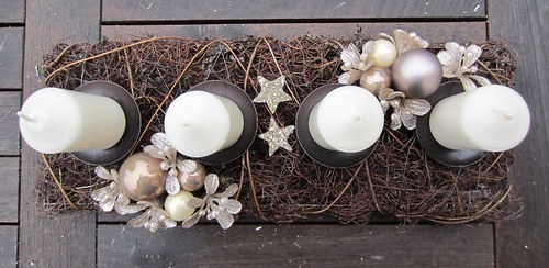 ADVENTNÍ SVÍCEN - bělostný — foto 4