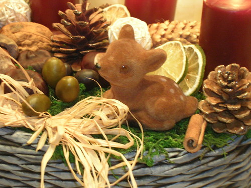 Adventní svícen s kolouškem — foto 2