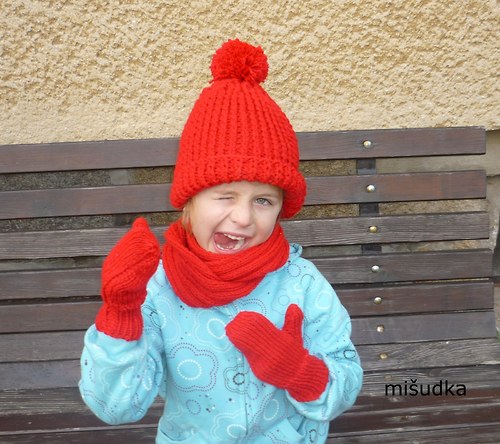 Zimní souprava pro malou holčičku — foto 2