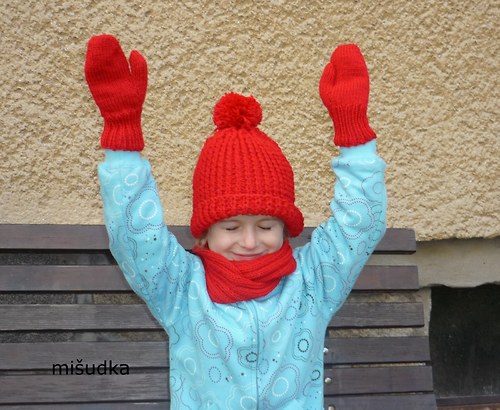 Zimní souprava pro malou holčičku — foto 3