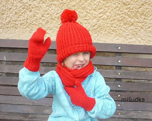 Zimní souprava pro malou holčičku — foto 6