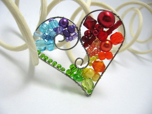 Srdce Rainbow — foto 2