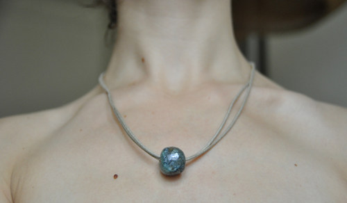 Clavicula No XIX./ keramický šperk — foto 3