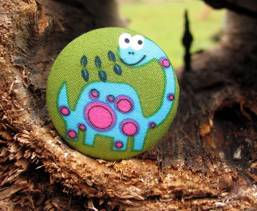 Veselé knoflíky - dino — foto 3