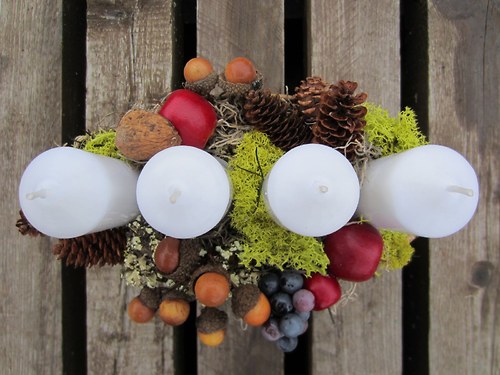 ADVENTNÍ KOŠÍK - bílý — foto 2