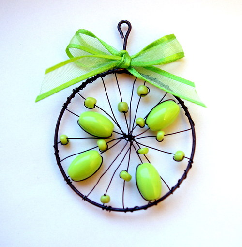 Vánoční ozdoby - barevné kolečko — foto 5