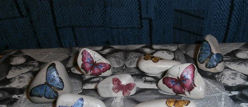 Oblázek s motýlkem — foto 2