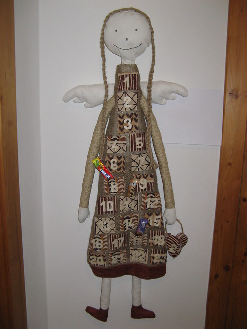 Adventní kalendář - andělka — foto 3