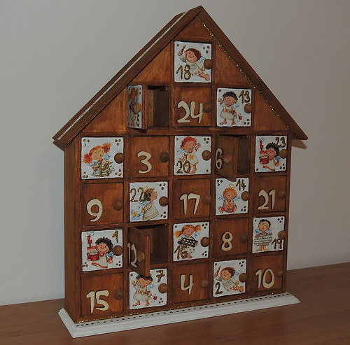 Adventní kalendář - andílkový — foto 4