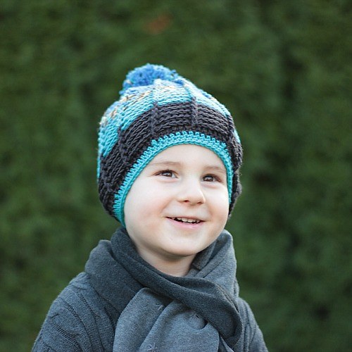 Do zimy veliké čapka barevná — foto 2