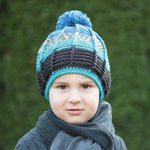 Do zimy veliké čapka barevná — foto 3