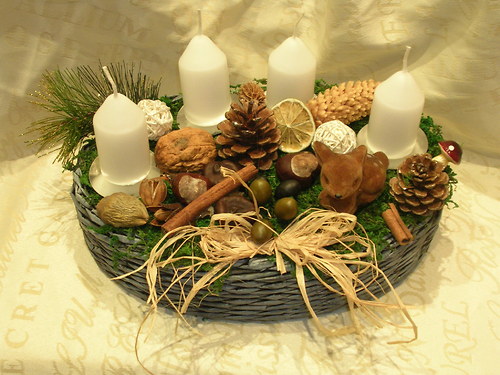 Adventní svícen s kolouškem — foto 5