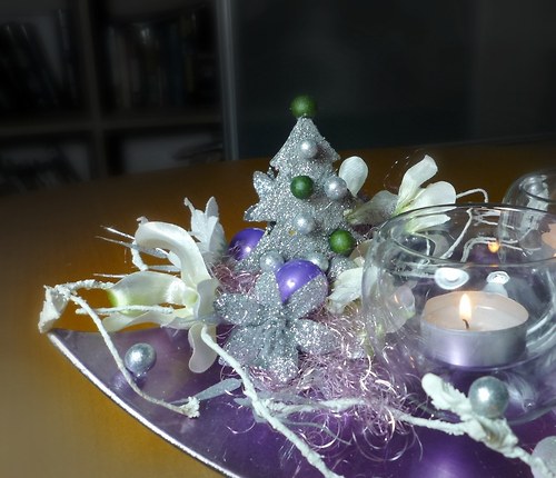 Vánoční svícen Stromeček purple — foto 2