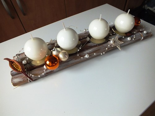 Adventní svícen Vanilka — foto 2