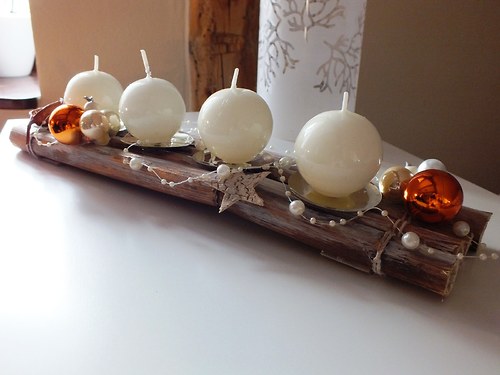 Adventní svícen Vanilka — foto 3