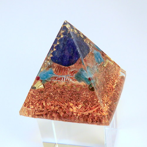 Orgonit Pyramida *OBJ* Lapisová — foto 5