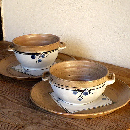 Talíř mělký, trnka - 26cm — foto 2
