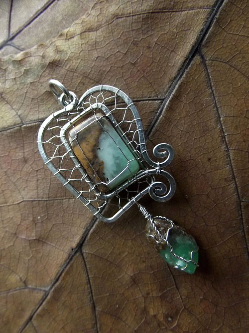 Závěs z chrysoprasu — foto 2