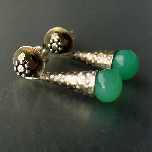 Kapky chrysoprasu ::ag925:: — foto 3