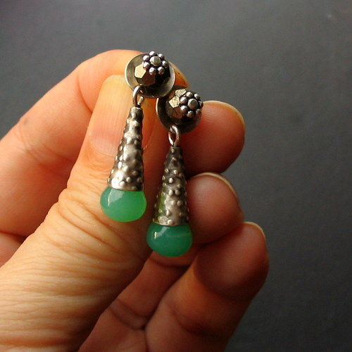 Kapky chrysoprasu ::ag925:: — foto 6