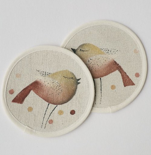 Podtácky duo- Ptáčci — foto 3