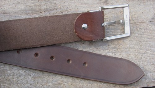 Opasek klasik-hladký 4 cm — foto 5